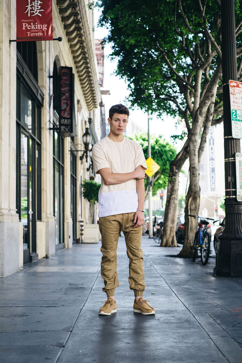 CLAE Hopper "Cinnamon Suede" On-Foot Look