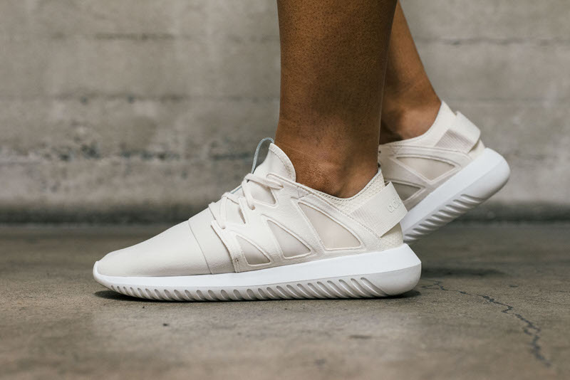 adidas Tubular Viral "Chalk White" On-Foot Look