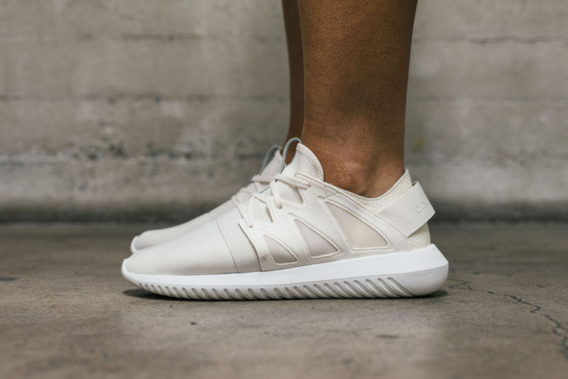 adidas Tubular Viral "Chalk White" On-Foot Look