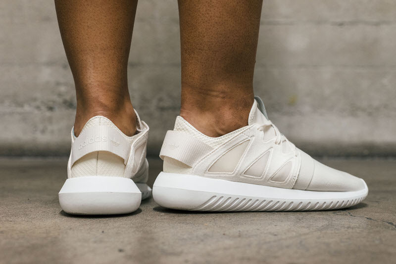 adidas Tubular Viral "Chalk White" On-Foot Look