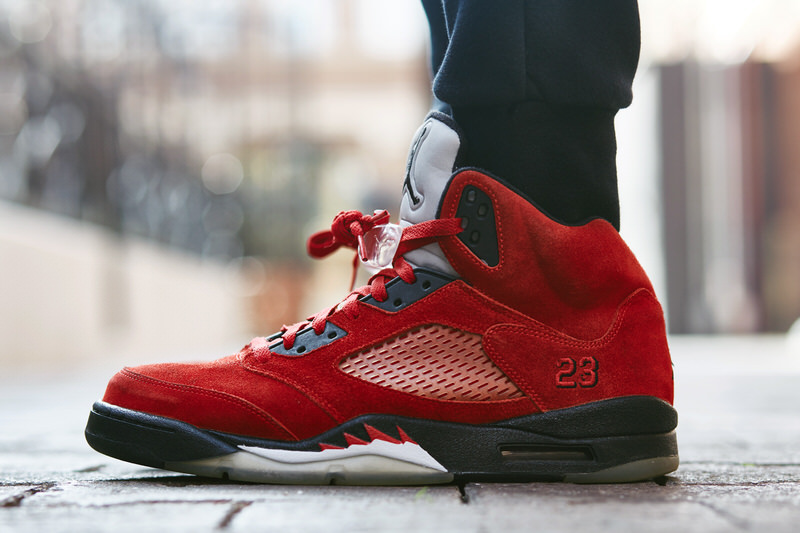 Air Jordan 5 "Toro Bravo" On-Foot Look