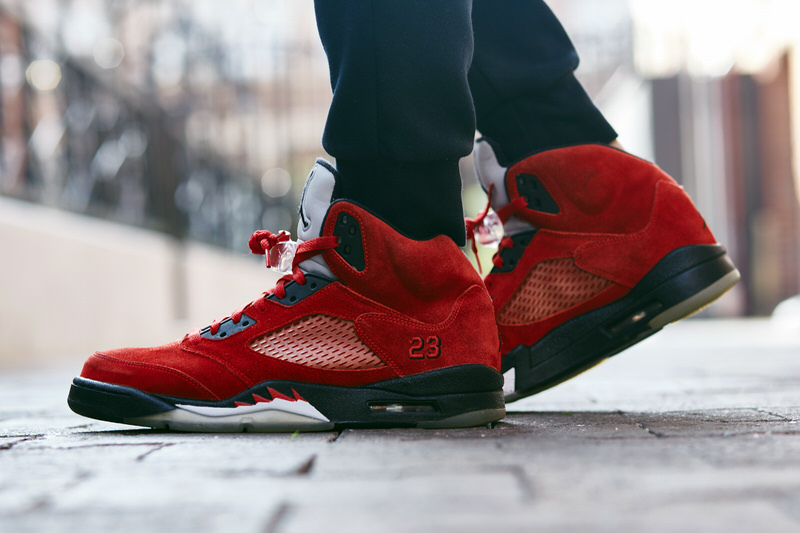 Air Jordan 5 "Toro Bravo" On-Foot Look