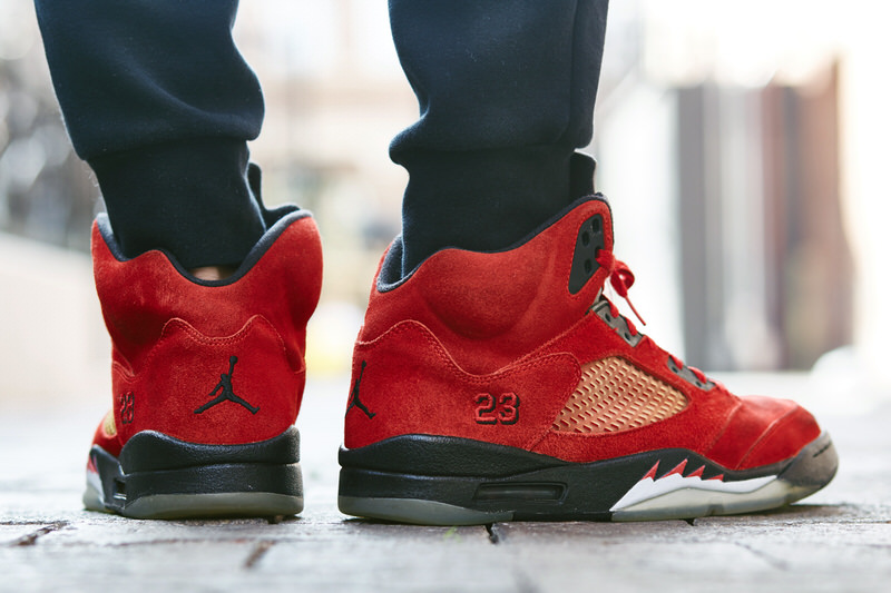 Air Jordan 5 "Toro Bravo" On-Foot Look