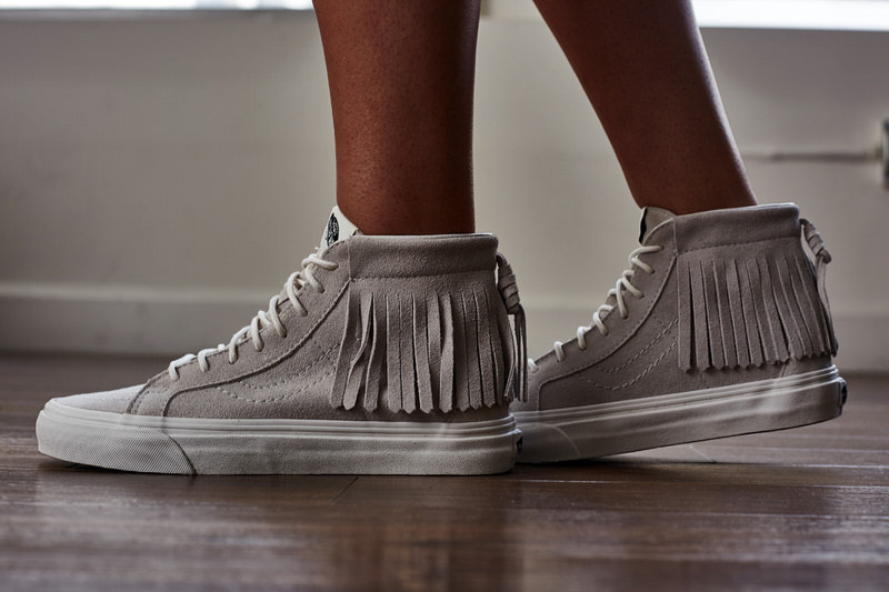 Vans Sk8-Hi Moc "Blanc de Blanc" On-Foot Look