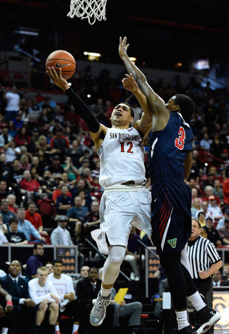 Fresno State's Paul Watson in the Air Jordan 11 "72-10"