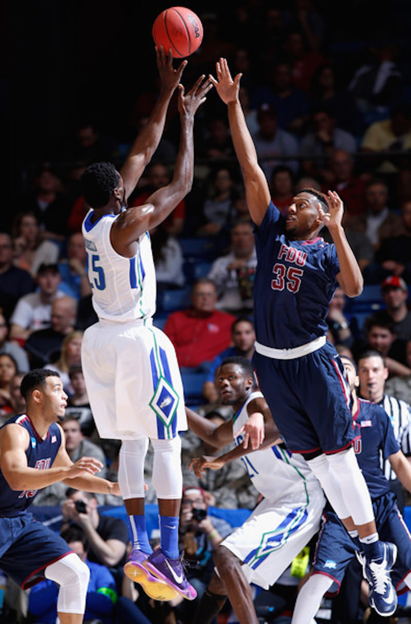 Florida Gulf Coast's Marc-Eddy Norelia in the Nike Kobe X Elite Low "Opening Night"