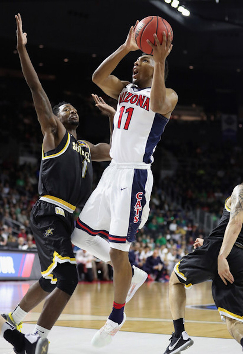 Arizona's Allonzo Trier in the Nike Kobe 11 "Easter"