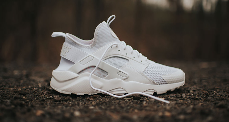 Nike Air Huarache Run Ultra BR Triple White