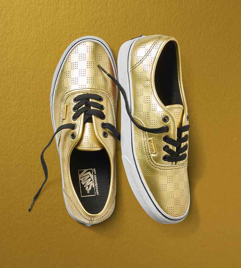 Vans 50th Anniversary Gold Collection