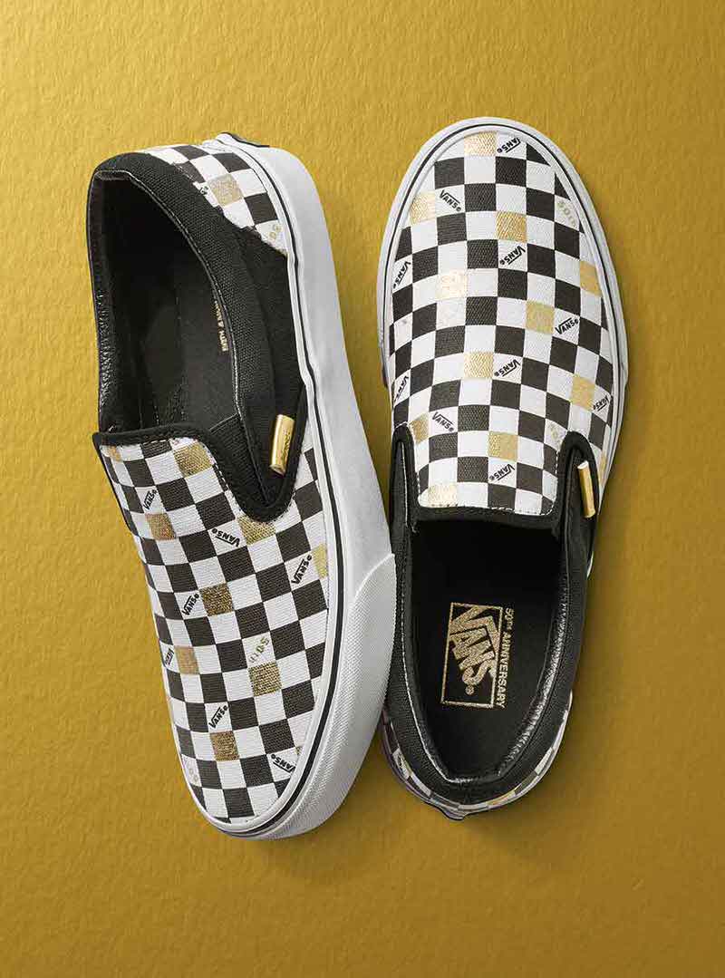 Vans 50th Anniversary Gold Collection