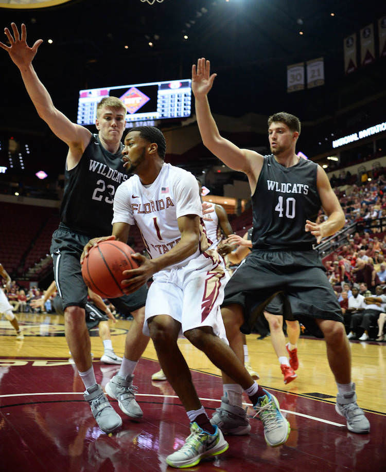 Florida State's Devon Bookert in the Nike KD 8 "N7"