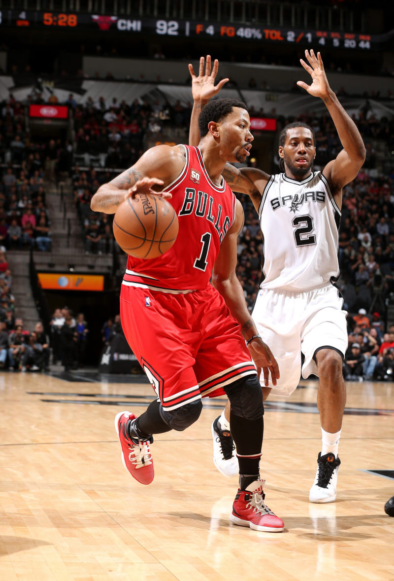 Derrick Rose in the adidas D Rose 6