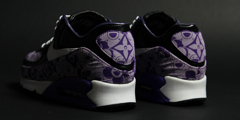 Nike Air Max 90 "Murakami x LV" Cut & Sew Custom by Etai