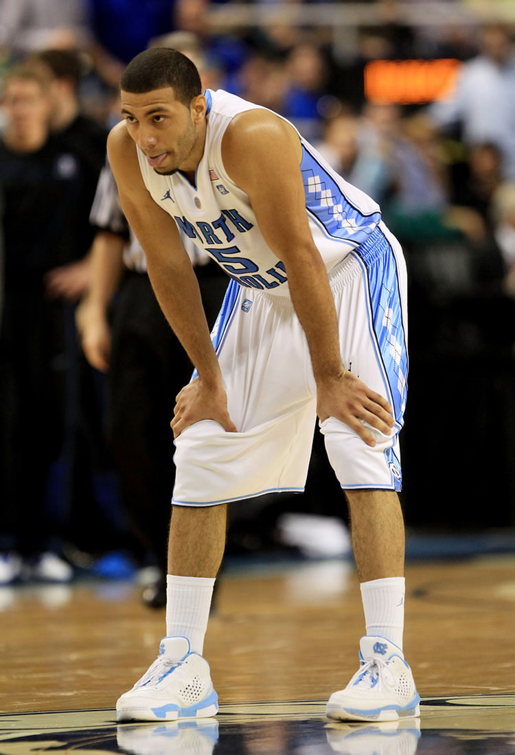 Kendall Marshall in the Air Jordan 2010 Team UNC PE