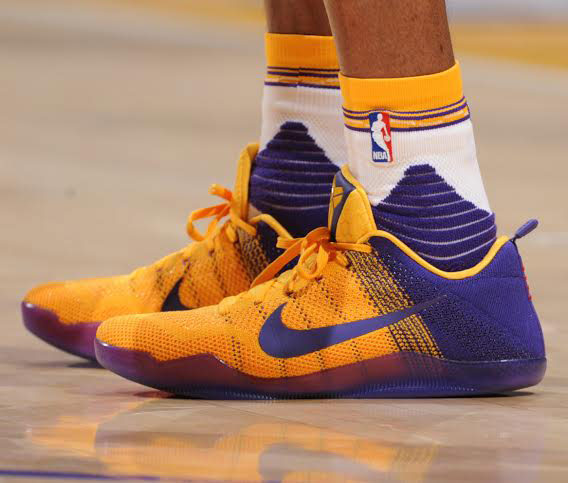 Kobe Bryant's Nike Kobe 11 PE