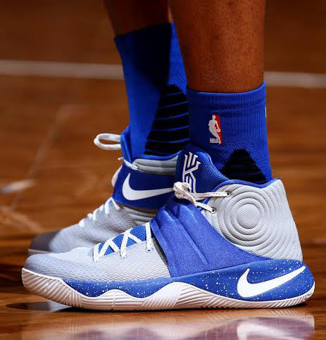 Thaddeus Young's Nike Kyrie 2 iD