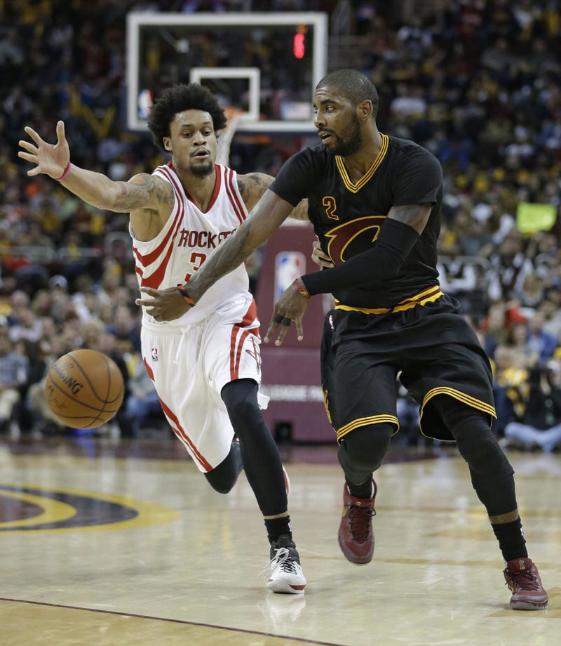 Kyrie Irving in a Nike Kyrie 2 PE