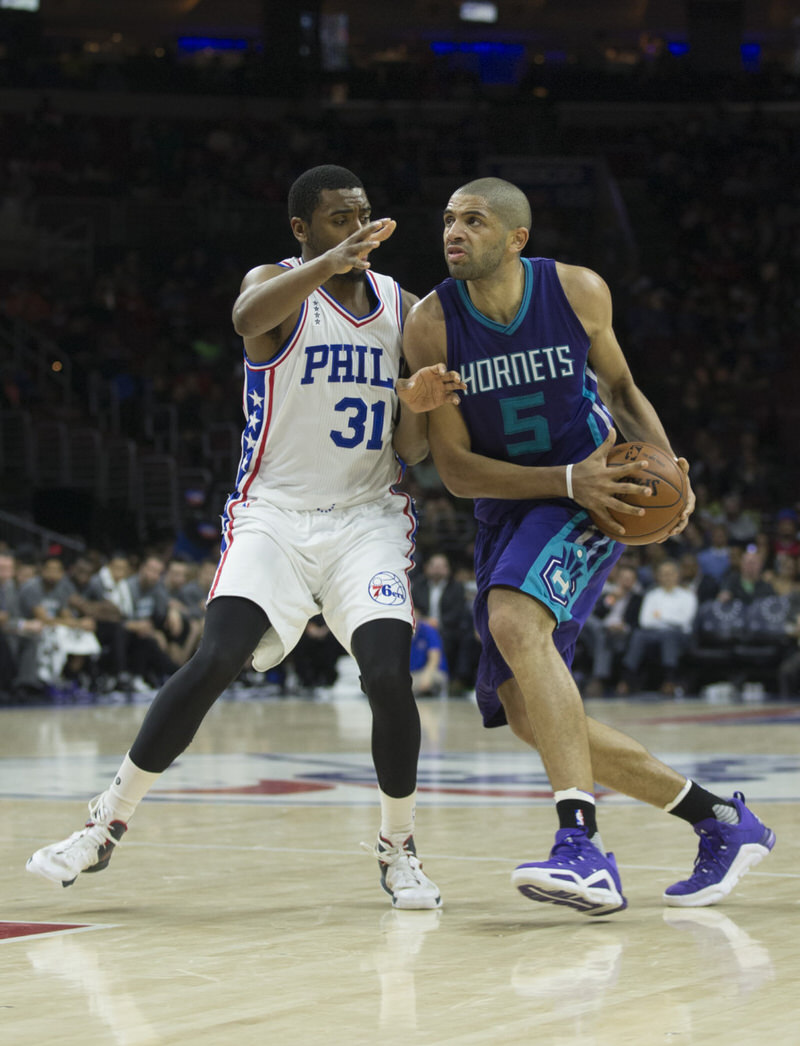 Nicolas Batum in the adidas CrazyQuick 3