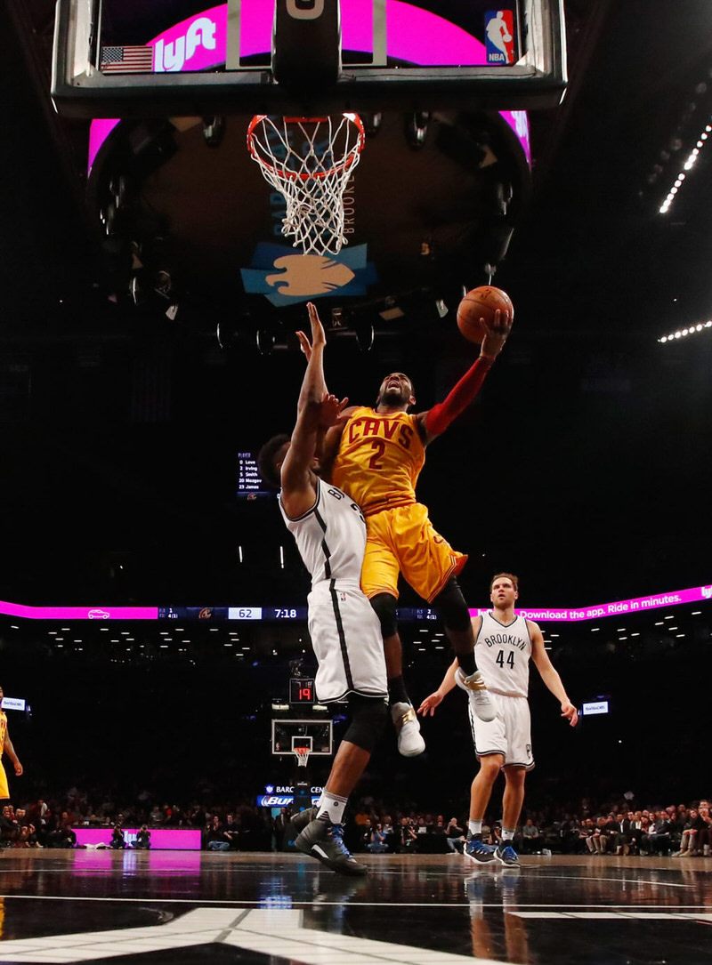 Thaddeus Young sporting Blue Knots in the Air Jordan 12 "The Master"