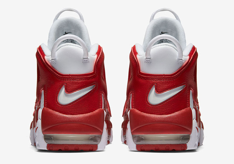 Nike Air More Uptempo White Varsity Red