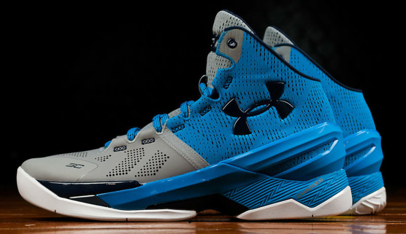 Under Armour Curry Two Steel Electric Blue