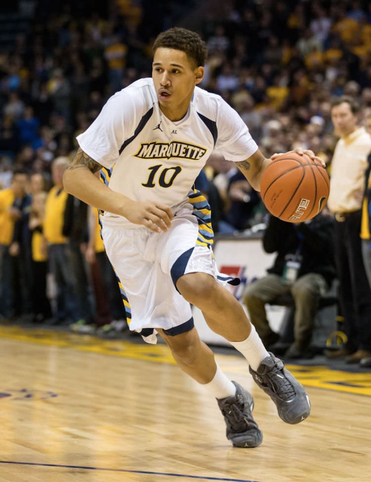 Justin Anderson in the Air Jordan XX1 "Light Graphite"