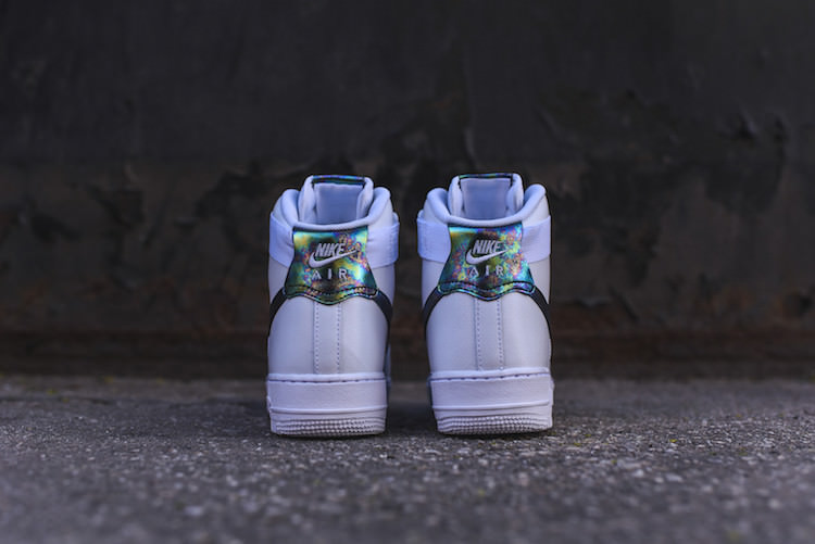 Nike Air Force 1 High LV8 White/Iridescent