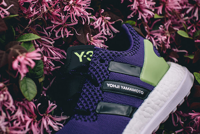 adidas Y-3 Pure Boost ZG Knit Purple Green