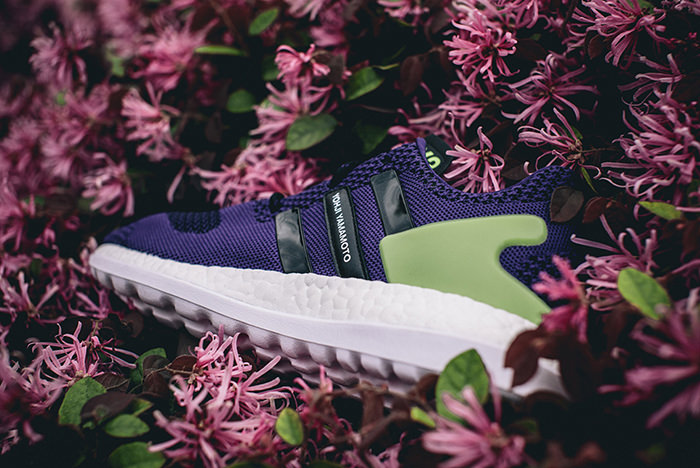 adidas Y-3 Pure Boost ZG Knit Purple Green