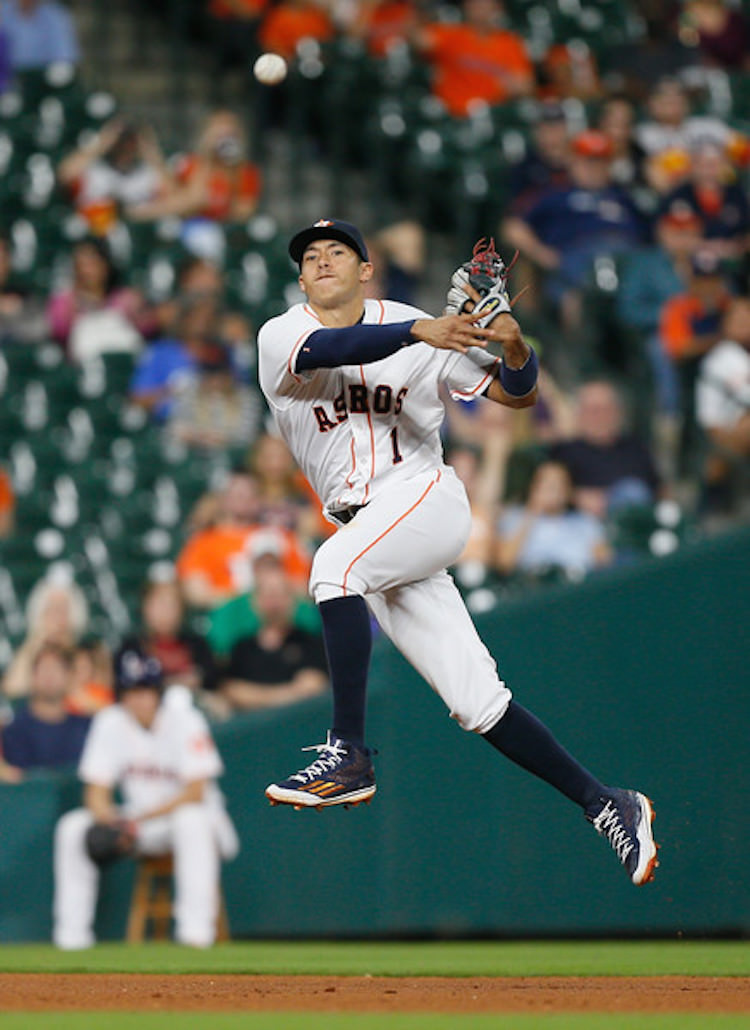 Houston's Carlos Correa in an Astros PE of the adidas PowerAlley 3