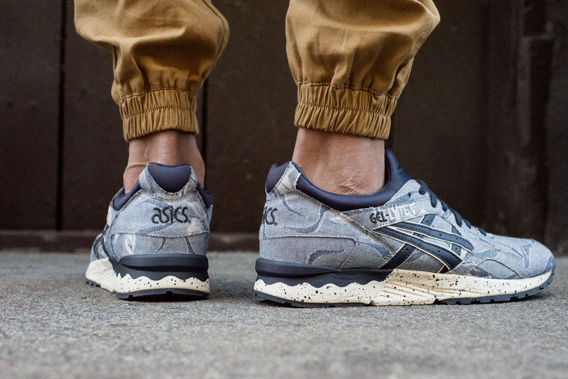 ASICS Gel Lyte V "Floral Denim" On-Foot Look