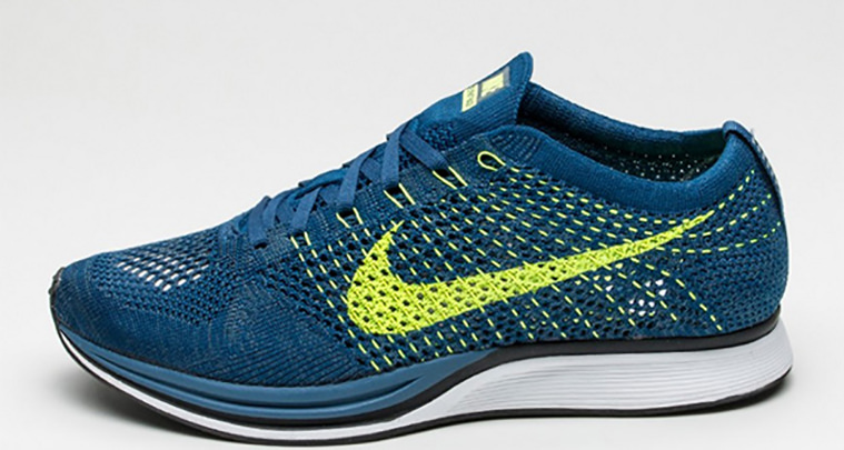 Nike Flyknit Racer Brave Blue