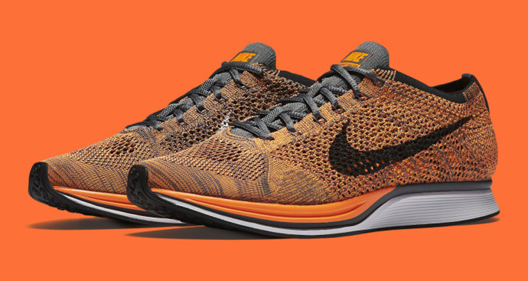 Nike Flyknit Racer Total Orange 2016