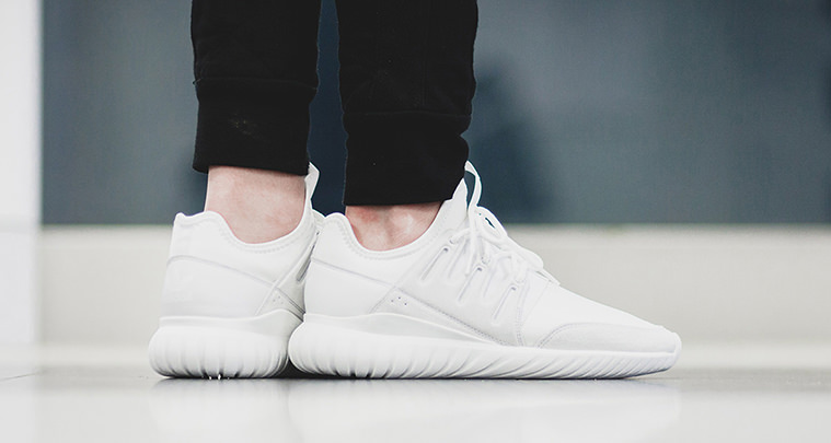 adidas Tubular Radial Crystal White