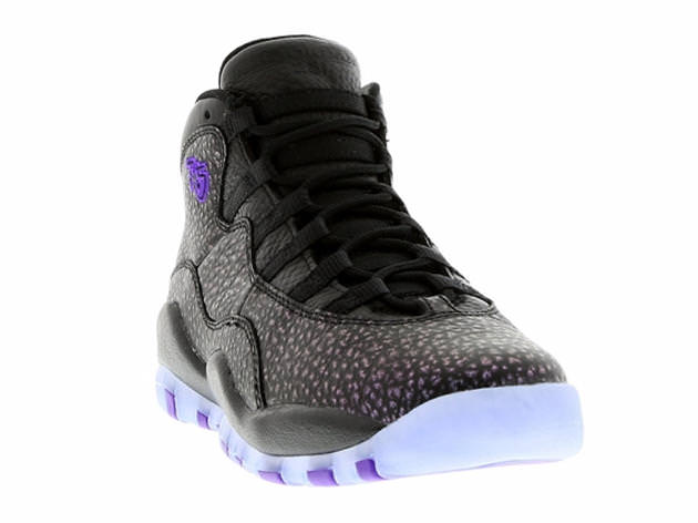 Air Jordan 10 Black Fierce Purple