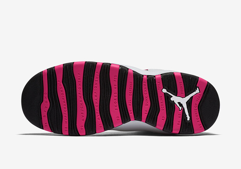 Air Jordan 10 GS Vivid Pink