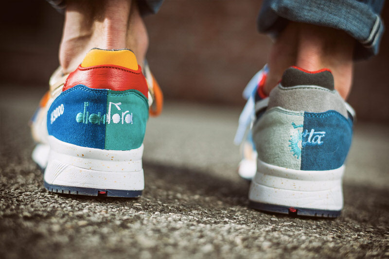 Diadora N9000 "What The" Custom