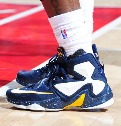 LeBron James' Nike LeBron 13 PE