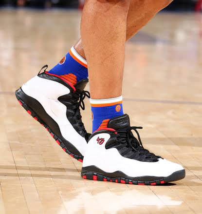 Arron Afflalo's Air Jordan 10