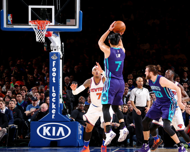 Jeremy Lin wearing the adidas CrazyQuick 3 Low