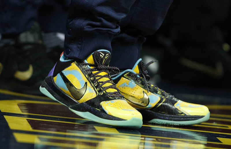 Kyrie Irving's Nike Zoom Kobe V Prelude