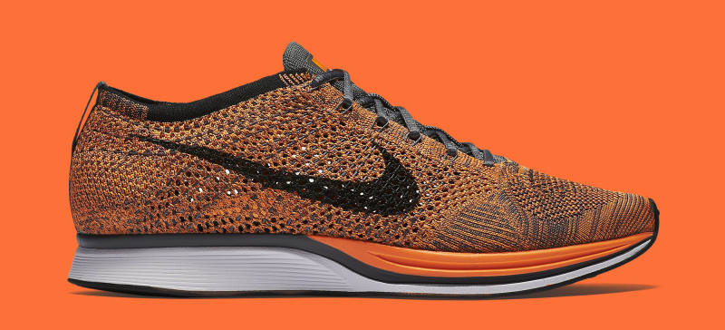 Nike Flyknit Racer Total Orange 2016