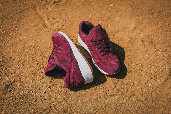 Saucony Shadow 6000 Burgundy Suede