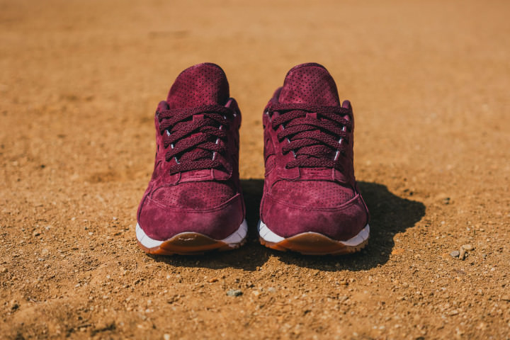 Saucony Shadow 6000 Burgundy Suede