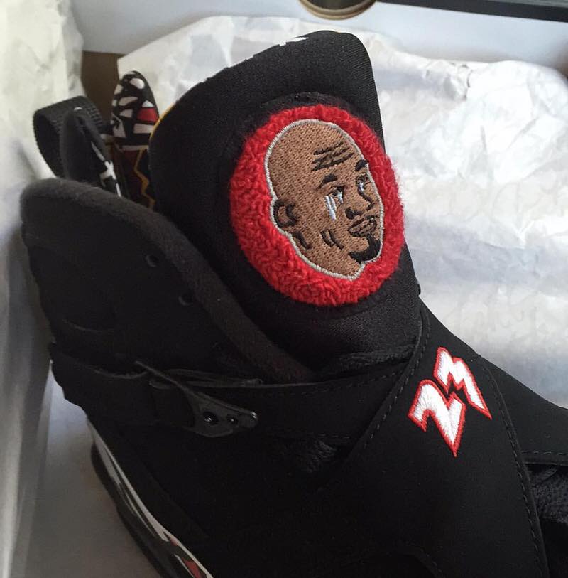 "Crying MJ" meme custom Air Jordans