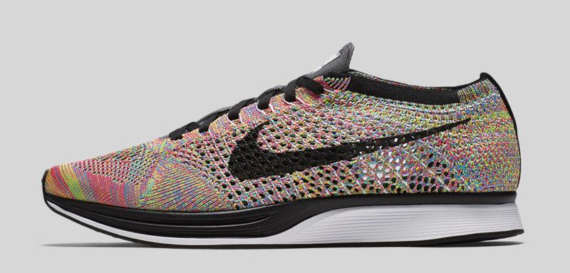 Nike Flyknit Racer Rainbow