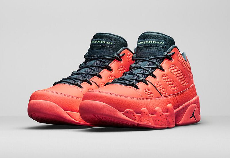 Air Jordan 9 Low Bright Mango