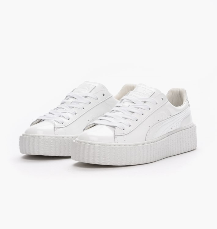 Rihanna x PUMA Suede Creepers White