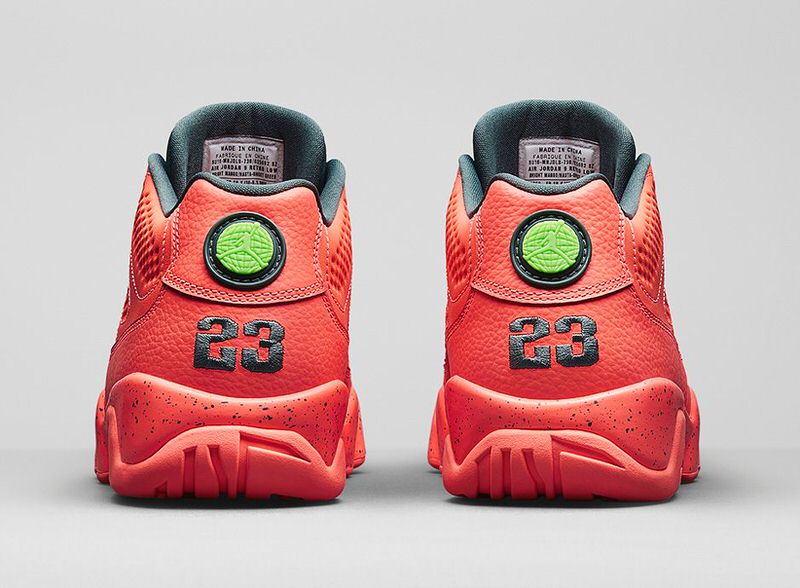 Air Jordan 9 Low Bright Mango