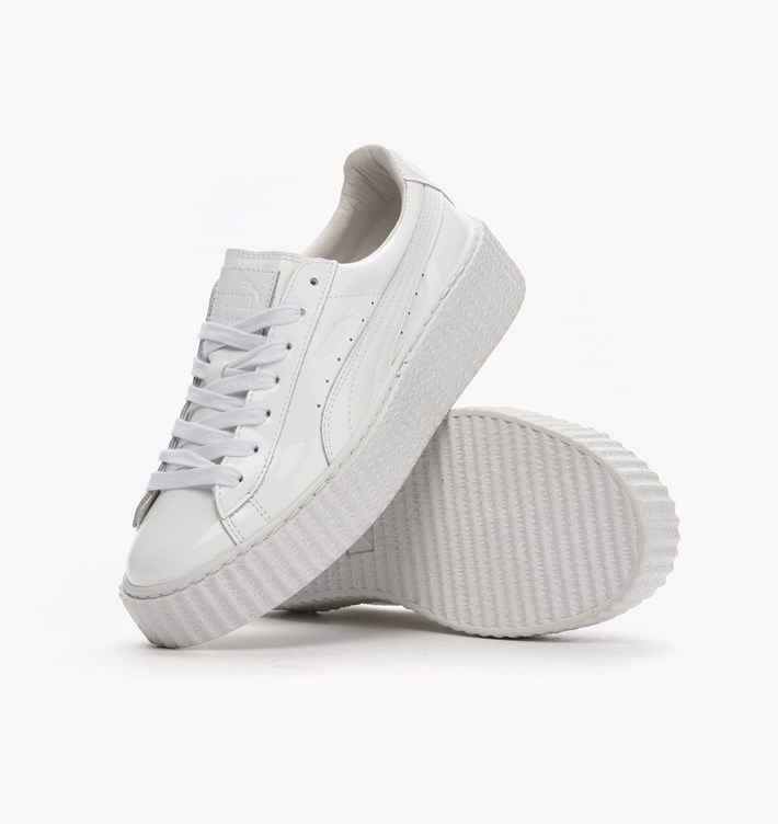 Rihanna x PUMA Suede Creepers White